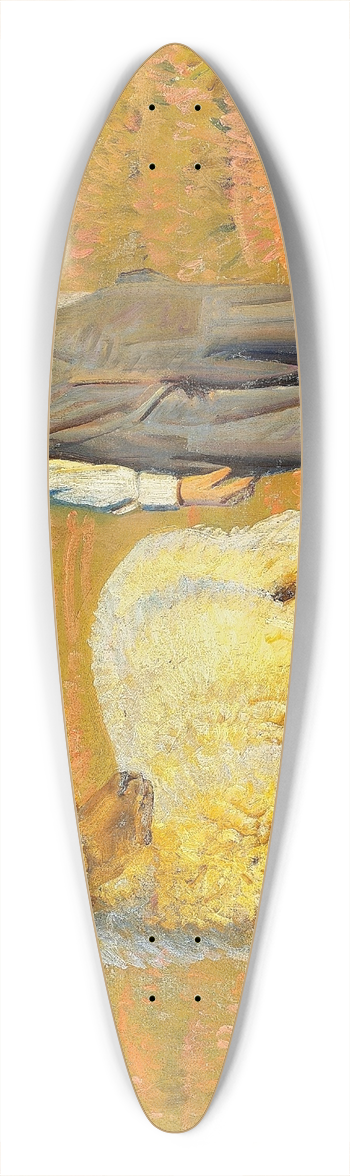 Knud Sinding - Sommerdag med en lille frehyrde 39.3 inch art pintail longboard deck