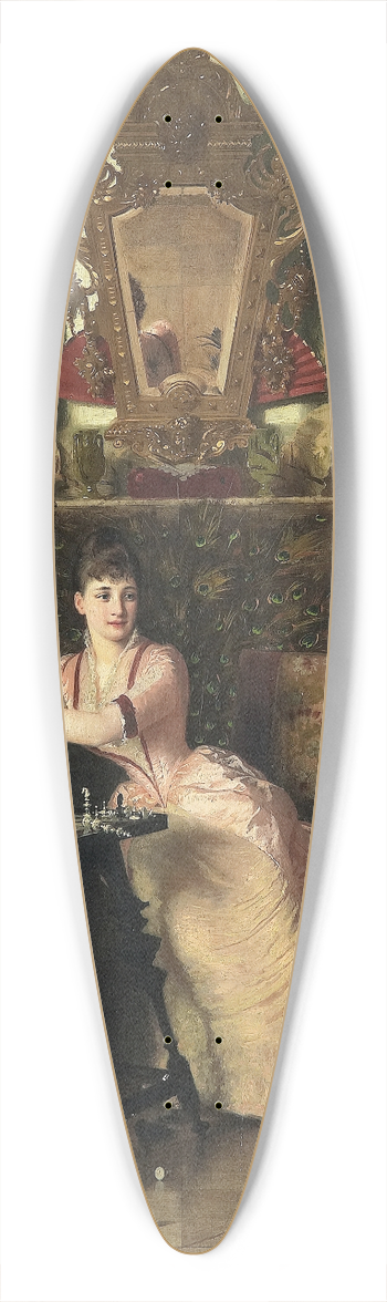 Knut Ekwall - Proposal 39.3 inch art pintail longboard deck