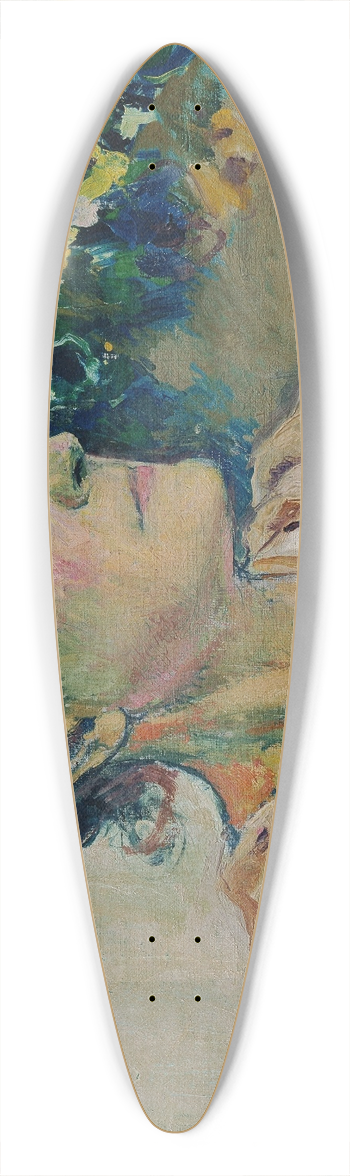 Koloman Moser - Charlotte Moser, Schwester des Knstlers 39.3 inch art pintail longboard deck