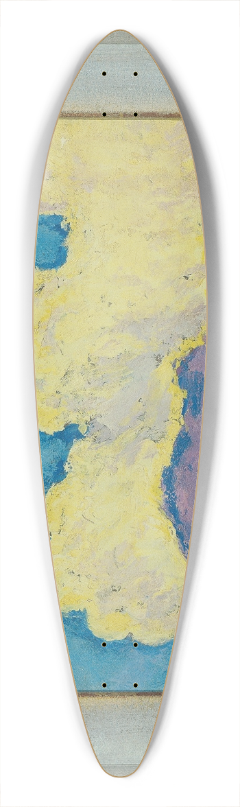 Koloman Moser - Wolkenstudie 39.3 inch art pintail longboard deck