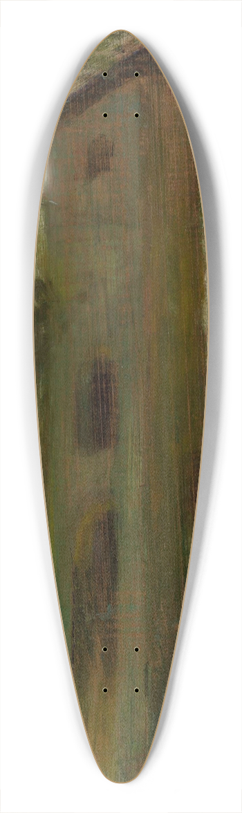 Konrad Krzyanowski - Carthusian shrine 39.3 inch art pintail longboard deck