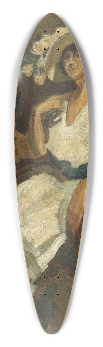 Konstantin Alexeevich Korovin - Portrait OfMadame Maria Rubin 39.3 inch art pintail longboard deck