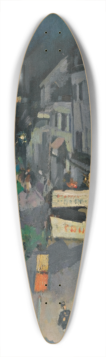 Konstantin Alexeevich Korovin - Vichy At Night 39.3 inch art pintail longboard deck