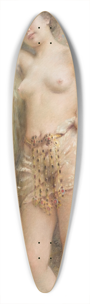 Konstantin Egorovich Makovsky - Odalisque 39.3 inch art pintail longboard deck