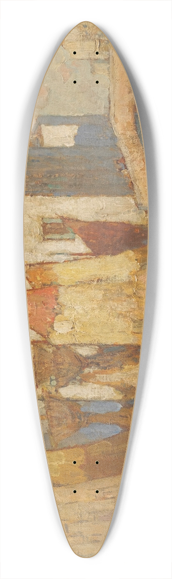 Konstantin Ivanovich Gorbatov - Fisherman In Chioggia 39.3 inch art pintail longboard deck