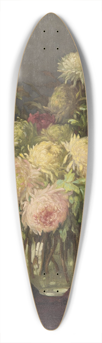 Konstantin Stoitzner - Bouquet 39.3 inch art pintail longboard deck