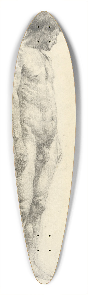 kos Aranyossy - tdia aktu stojaceho mua 39.3 inch art pintail longboard deck