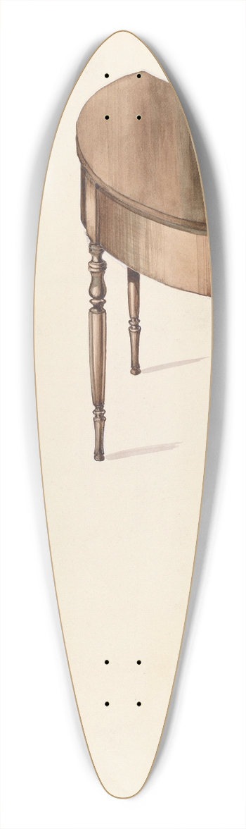 Kurt Melzer - Bishop Hill  Table 39.3 inch art pintail longboard deck