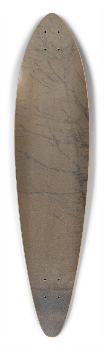 Ladislav Mednynszky - Evening landscape 39.3 inch art pintail longboard deck