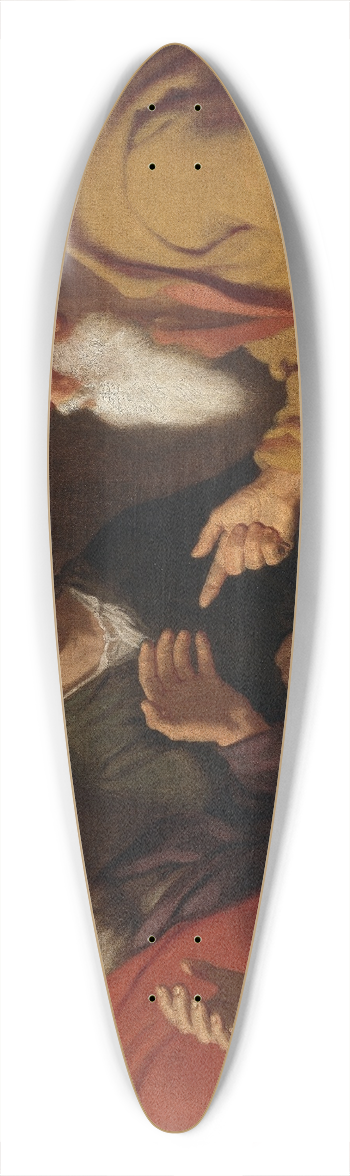 Lambert Jacobsz - The Disobedient Prophet 39.3 inch art pintail longboard deck