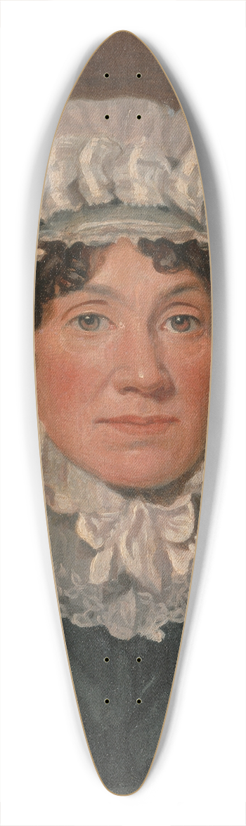 Lambert Marshall - Portrait of Mrs. Ben Marshall 39.3 inch art pintail longboard deck