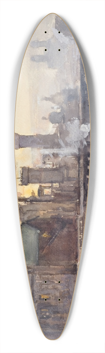 Laure Brouardel - Exposition de 1900, pavillons trangers 39.3 inch art pintail longboard deck