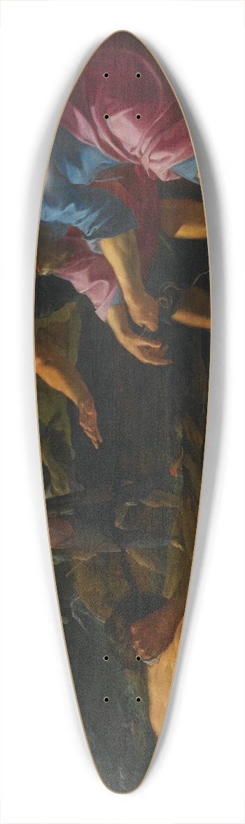 Laurent de la Hyre - Saint Paul Shipwrecked on Malta 39.3 inch art pintail longboard deck