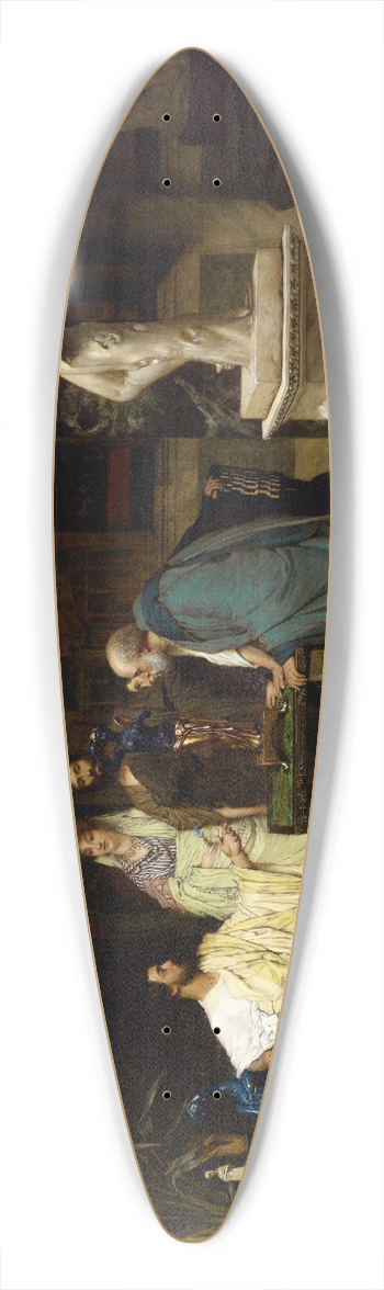 Lawrence Alma-Tadema - An ArtLover 39.3 inch art pintail longboard deck