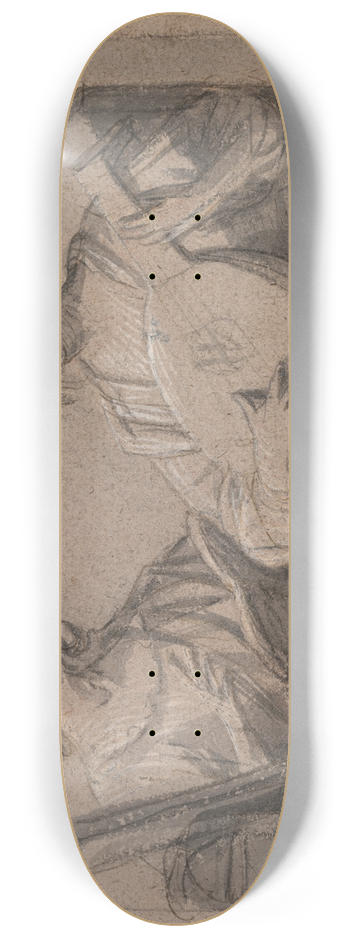 Gerard van Honthorst - Musical Scene 8.25 inch art skate deck