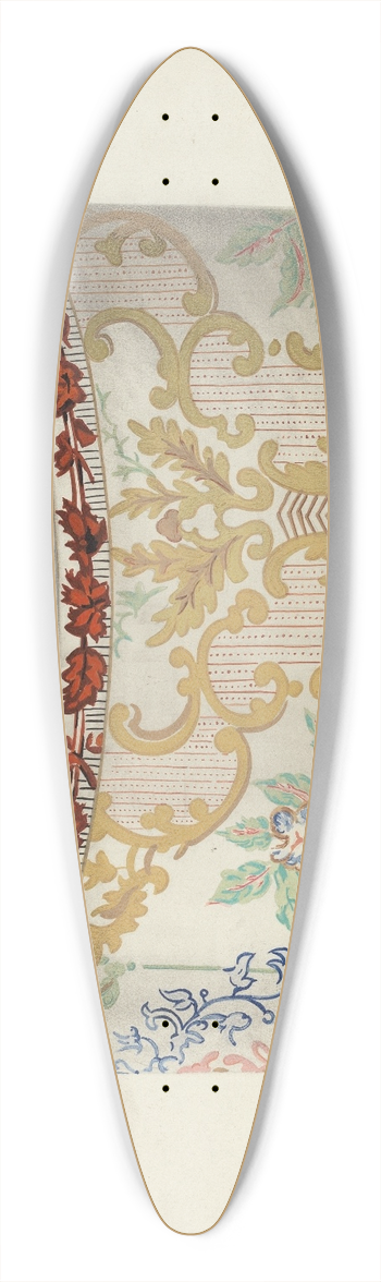 Lee Hager - Bandbox 39.3 inch art pintail longboard deck