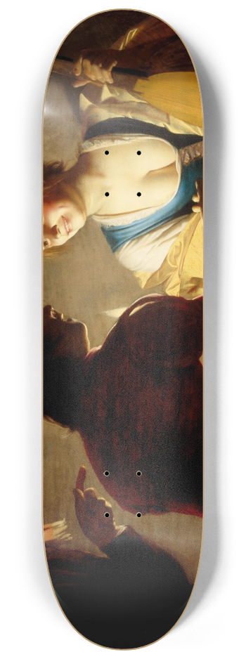 Gerard van Honthorst - The procuress 8.25 inch art skate deck