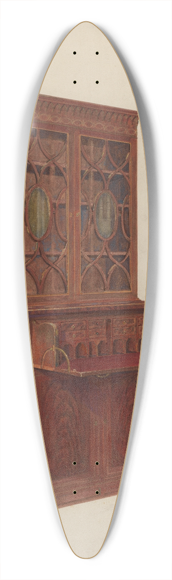 Leonard Battee - Secretary 39.3 inch art pintail longboard deck