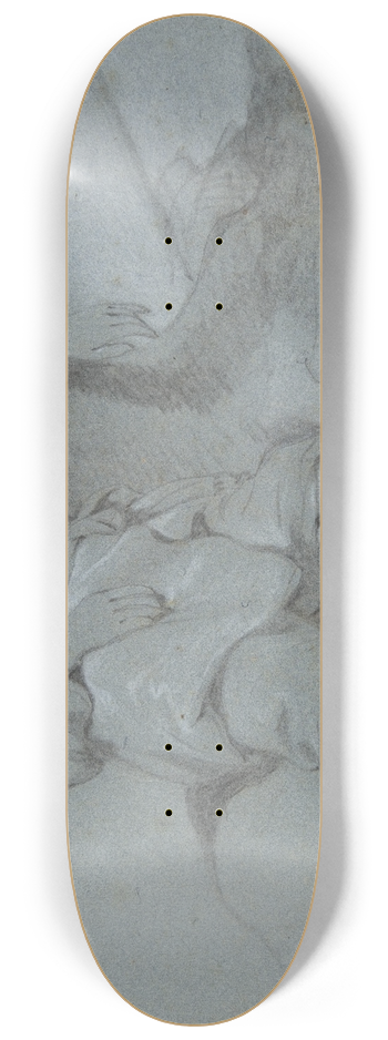 Gerbrand van den Eeckhout - A Sleeping Shepherd Boy 8.25 inch art skate deck