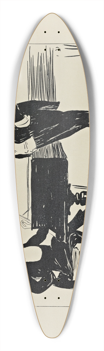 Leonetto Cappiello - 70 dessins de Cappiello Pl.17 39.3 inch art pintail longboard deck