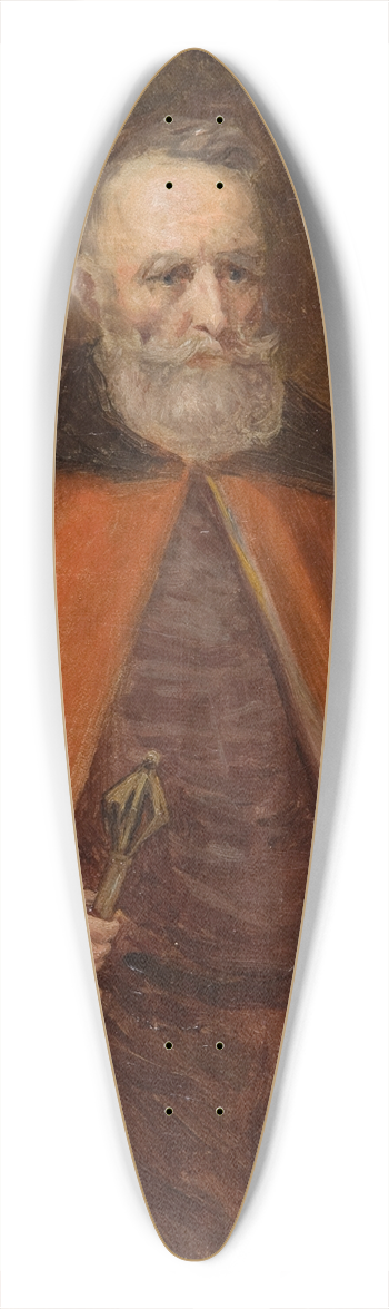 Leon Kapliski - Portrait of Jan Karol Chodkiewicz  Study 39.3 inch art pintail longboard deck