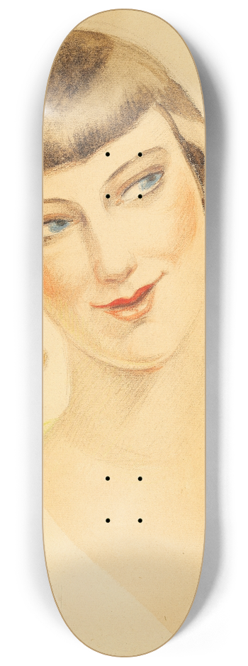 Gerda Wegener - Elna Tegner 8.25 inch art skate deck