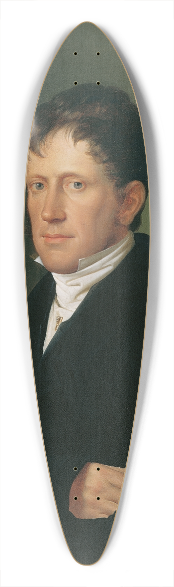 Leopold Kupelwieser - Josef Mayer Freiherr von und zu Gravenegg 39.3 inch art pintail longboard deck