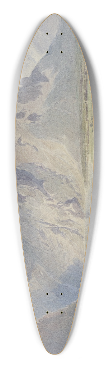 Leopold Rottmann - Am Knigssee 39.3 inch art pintail longboard deck