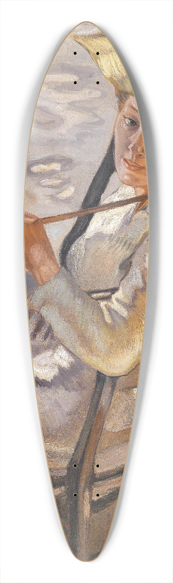 Leo Putz - Im Sonnenlicht 39.3 inch art pintail longboard deck