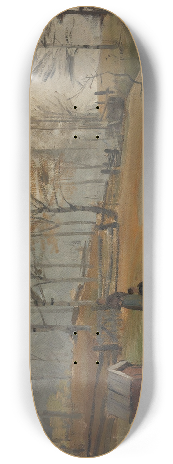 Gerhard Munthe - Autumn 8.25 inch art skate deck