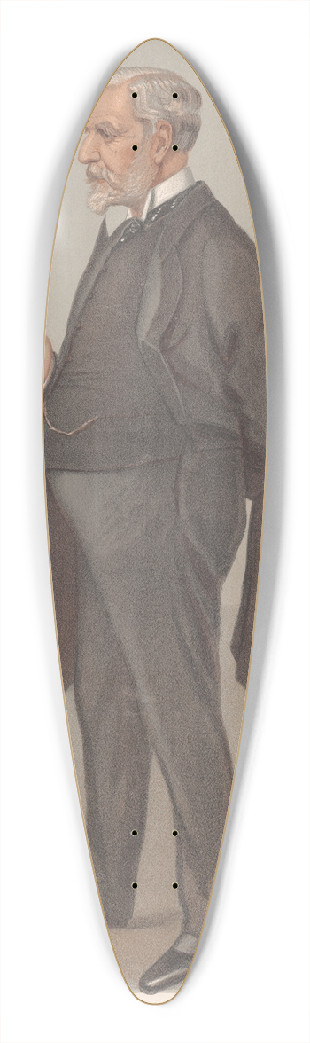 Leslie Matthew Ward - Berlin  Sir Frank Cavendish Lascelles. 27 March 1902 39.3 inch art pintail longboard deck