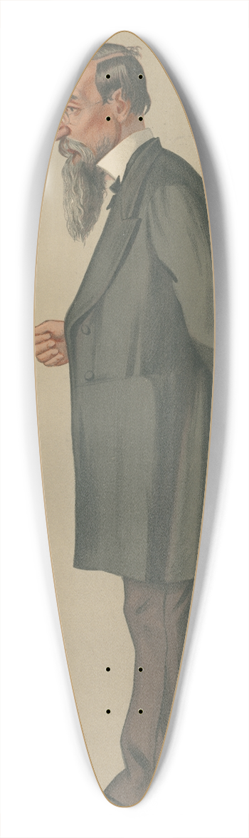 Leslie Matthew Ward - Doctors and Scientists. Mr. Jonathan Hutchinson. 27 September 1890 39.3 inch art pintail longboard deck