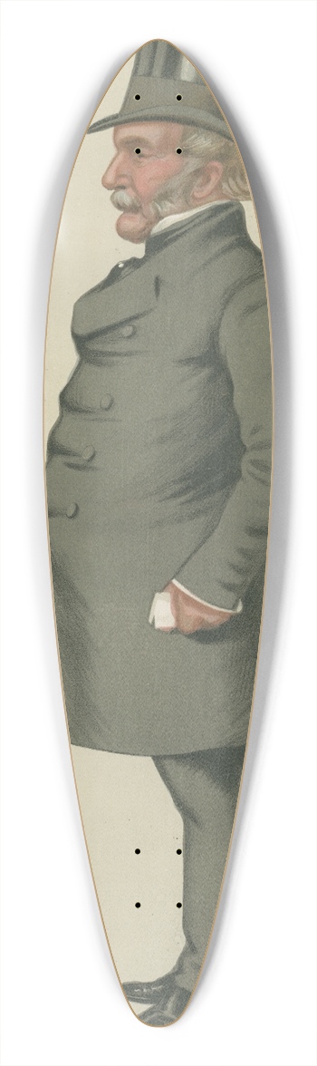 Leslie Matthew Ward - Freemasons; Suffolk, Lord Waveney, April 2, 1881 39.3 inch art pintail longboard deck