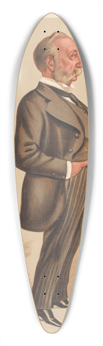 Leslie Matthew Ward - Freemasons; The Lord Mayor, Polydore de Keyser, November 25, 1887 39.3 inch art pintail longboard deck