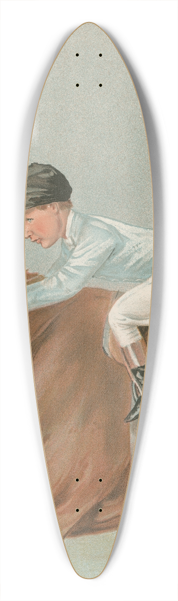Leslie Matthew Ward - Jockeys; Johnny, Johnny Reiff, August 23, 1900 39.3 inch art pintail longboard deck