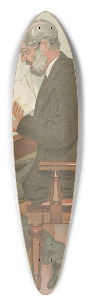 Leslie Matthew Ward - Literary; Printed Books, Dr. Richard Garnett, April 11, 1895 39.3 inch art pintail longboard deck