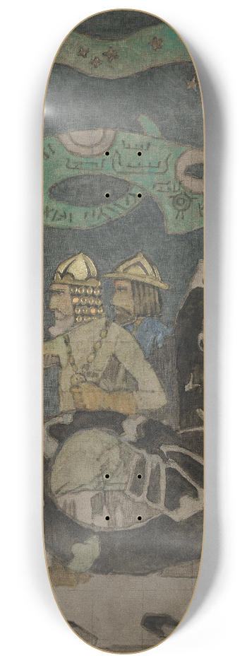 Gerhard Munthe - Saga 8.25 inch art skate deck