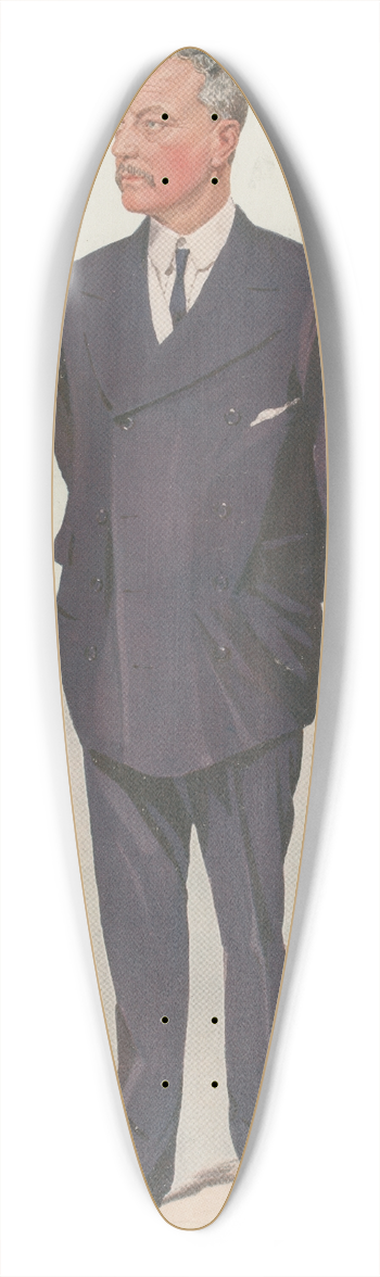 Leslie Matthew Ward - Politicians  The Hon. Abe Bailey. September 9, 1908 39.3 inch art pintail longboard deck