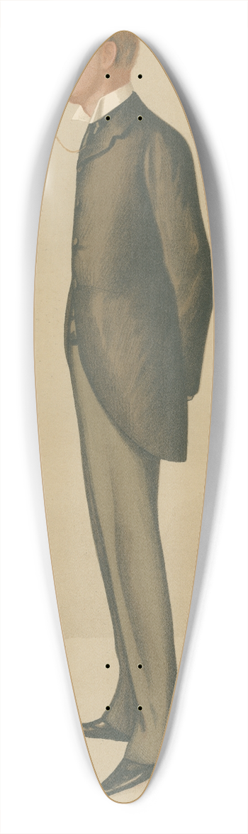 Leslie Matthew Ward - She, Henry Rider Haggard 39.3 inch art pintail longboard deck