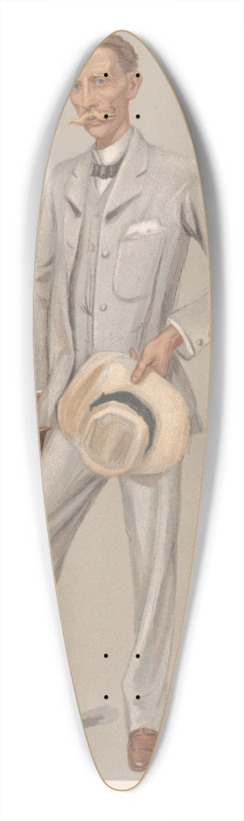 Leslie Matthew Ward - Tokio  Sir Claude Maxwell MacDonald. 10 Oct. 1901 39.3 inch art pintail longboard deck