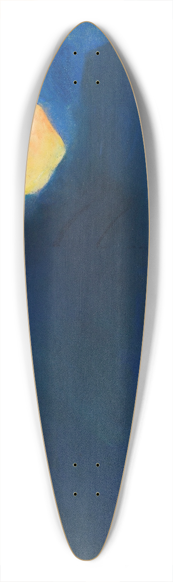Lesser Ury - Gardasee 39.3 inch art pintail longboard deck