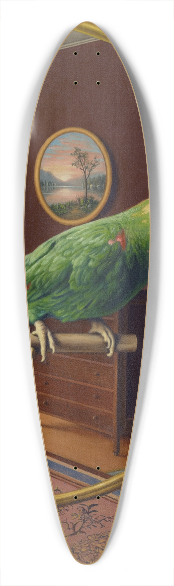 Levi Wells Prentice - APortrait 39.3 inch art pintail longboard deck