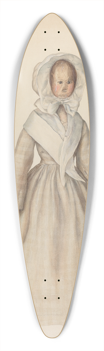 Lillian Causey - Doll 39.3 inch art pintail longboard deck