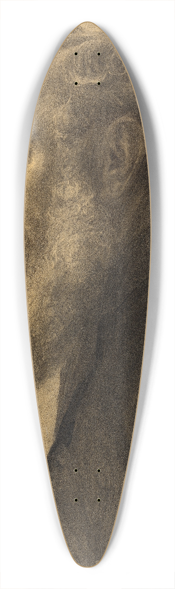 Lilly Walther - Mehe portree 39.3 inch art pintail longboard deck