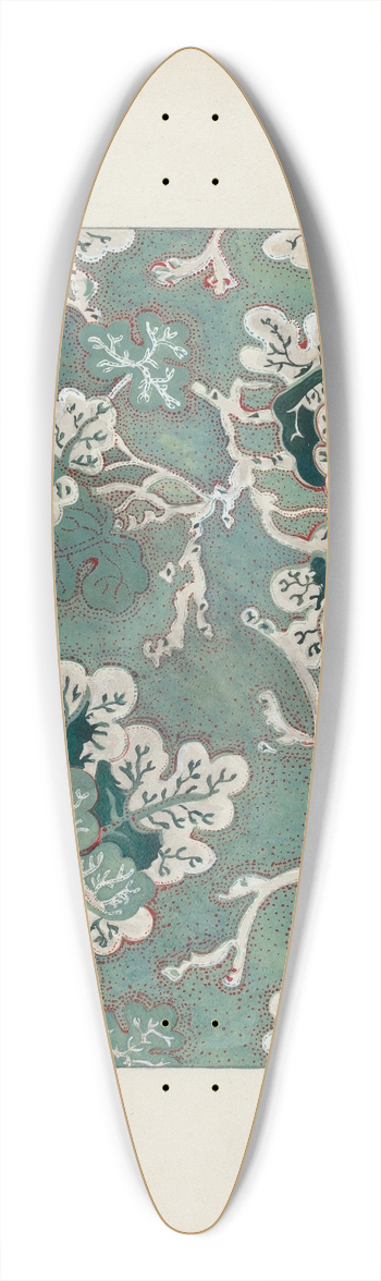 Lina Manetto - Wall Paper 39.3 inch art pintail longboard deck