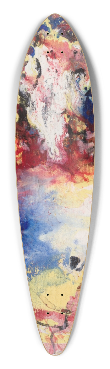 Lola Liivat - Kompositsioon 39.3 inch art pintail longboard deck