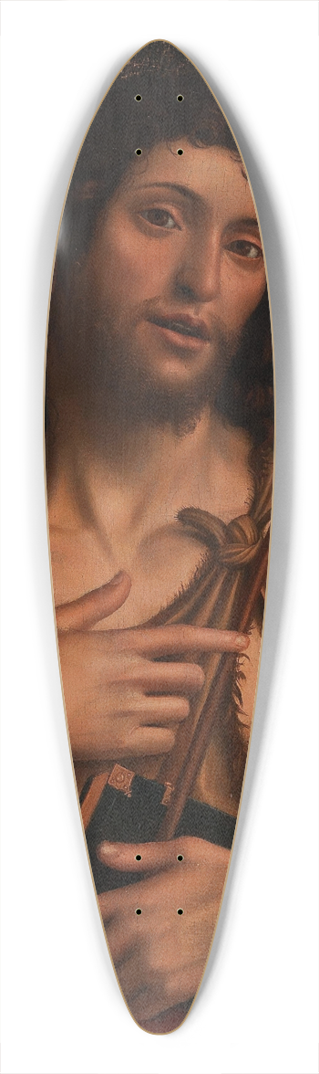 Lombard School - Saint John the Baptist 39.3 inch art pintail longboard deck