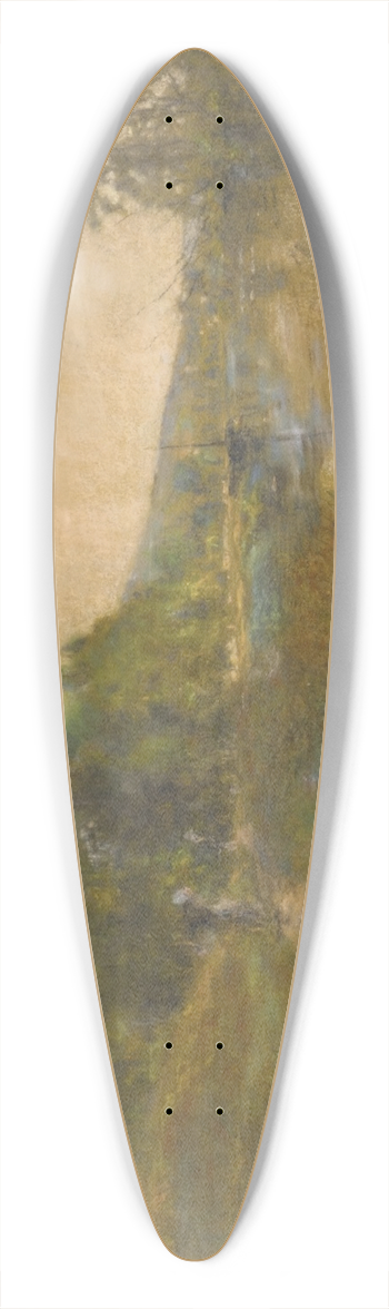 Lon Augustin Lhermitte - Laveuses  la marne, le matin 39.3 inch art pintail longboard deck