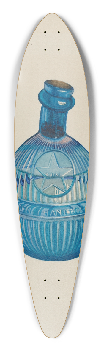 Loraine Makimson - Fire Extinguisher 39.3 inch art pintail longboard deck
