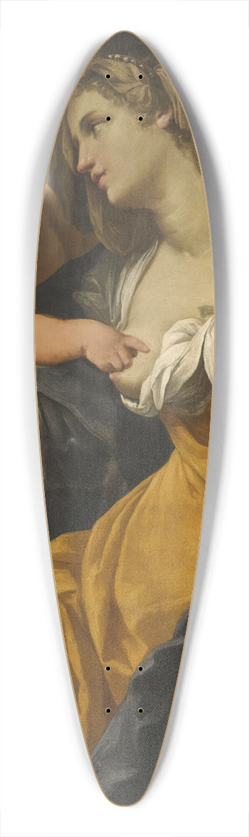 Lorenzo Pasinelli - The Budrioli Sybil 39.3 inch art pintail longboard deck